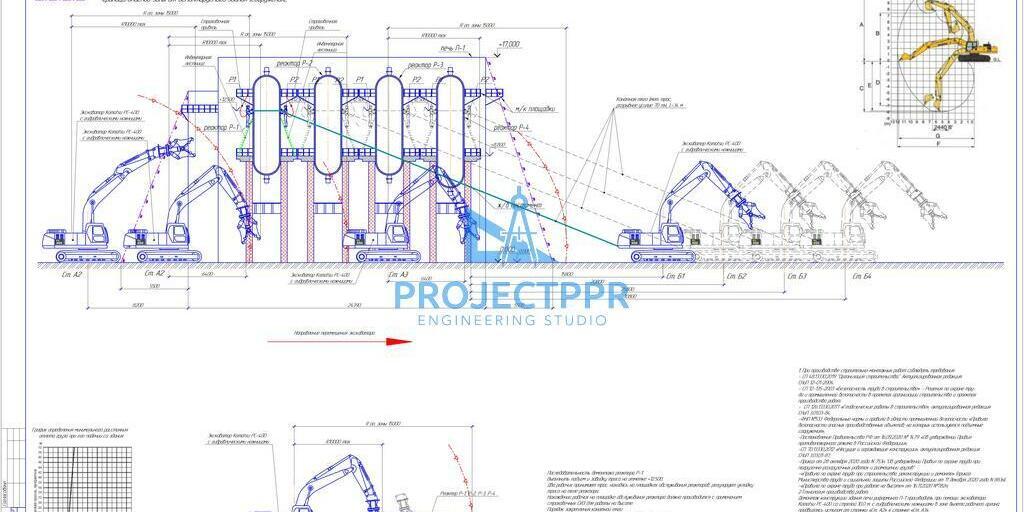 Схема производства демонтажных работ Схема производства демонтажных работ