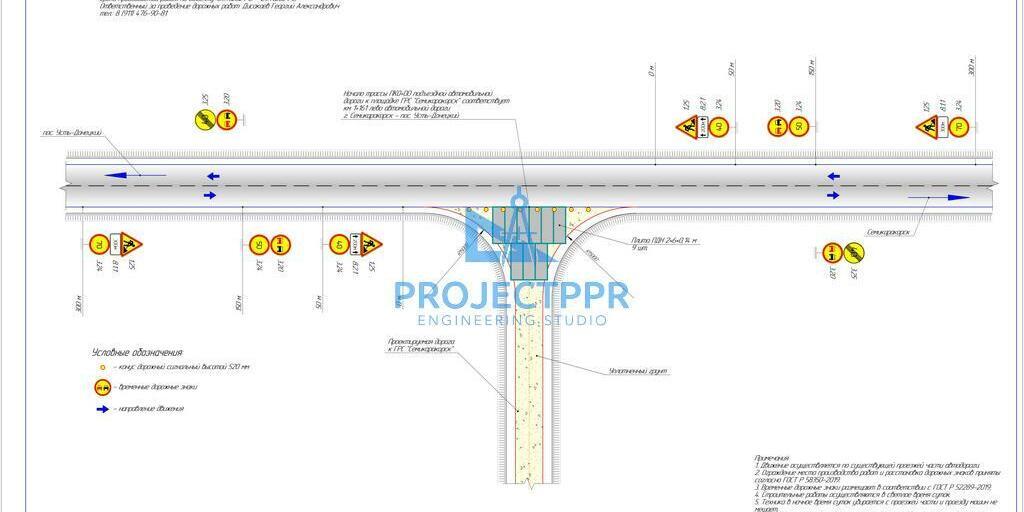 Схема организации дорожного движения Схема организации дорожного движения